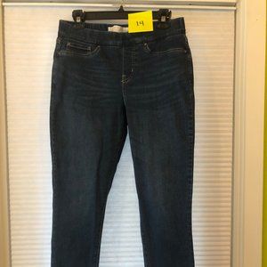 Levi's Pull-on Skinny Jean, Size 12, dark indigo